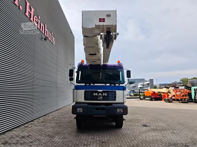 Plate-forme de levage MAN 41.414 VFA 8x8 Bronto Skylift S62 MDT