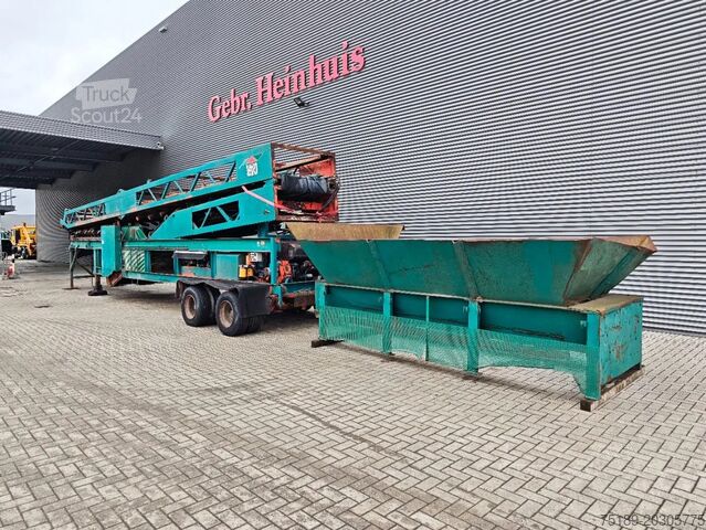 Zakład kruszenia Powerscreen Hydrascreen 520B Transportbelt