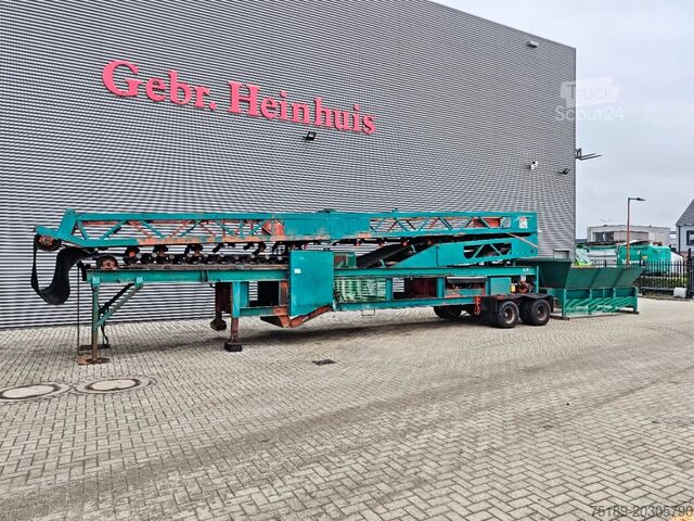 Siebanlage Powerscreen Hydrascreen 520B Transportbelt