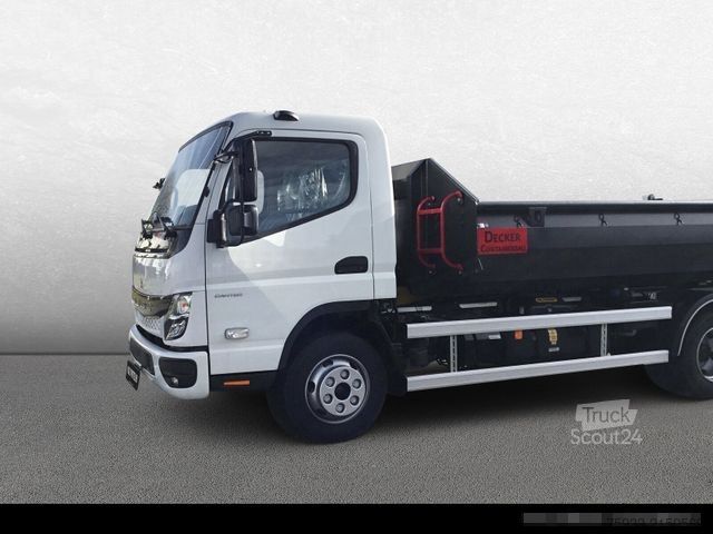 Kombi s prekucnikom FUSO Canter 7C18 Palfinger-Abrollkipper +Mulde+AHK3,5