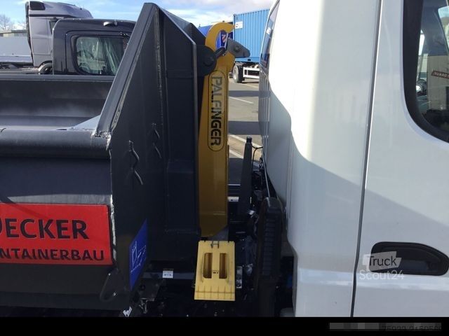 Kombi s prekucnikom FUSO Canter 7C18 Palfinger-Abrollkipper +Mulde+AHK3,5