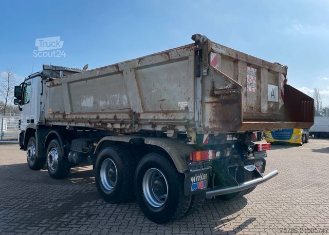 Tre-sidet tipbil MERCEDES-BENZ Actros 3246 BB/ Dautel/ Bordmatik