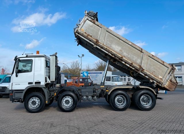 Tre-sidet tipbil MERCEDES-BENZ Actros 3246 BB/ Dautel/ Bordmatik