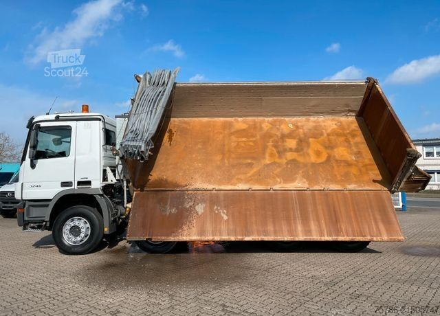 Tre-sidet tipbil MERCEDES-BENZ Actros 3246 BB/ Dautel/ Bordmatik