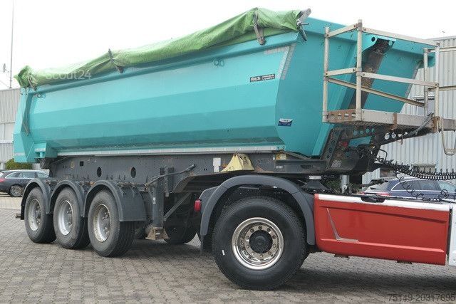 Semi-reboque basculante MEILLER MHPS 12/27 NOSS1, Stahl, 26m³, BPW, Luft-Lift