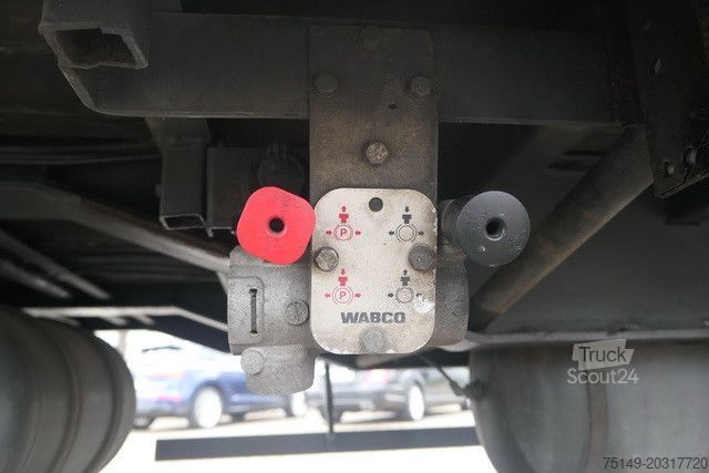 Åpen tilhenger MEUSBURGER MPJ 3, Rampen, Luft-Lift, Bordwände, Container