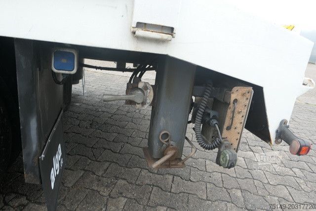 Åpen tilhenger MEUSBURGER MPJ 3, Rampen, Luft-Lift, Bordwände, Container