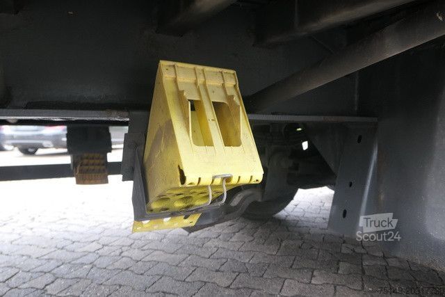 Åpen tilhenger MEUSBURGER MPJ 3, Rampen, Luft-Lift, Bordwände, Container