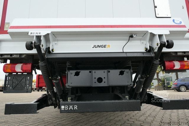Бортовой грузовик с тентом MERCEDES-BENZ 1521 L Atego 4x2, 8.100mm lang, LBW, Junge,Klima