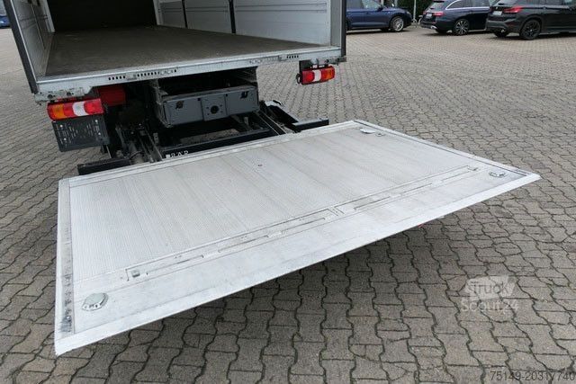 Бортовой грузовик с тентом MERCEDES-BENZ 1521 L Atego 4x2, 8.100mm lang, LBW, Junge,Klima