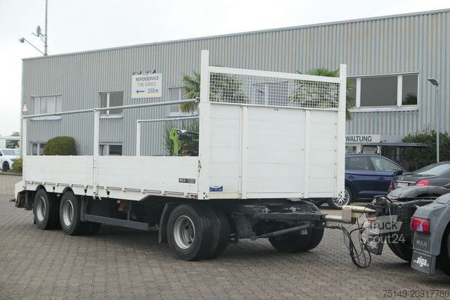 Tilhenger med arbeidsplattform MEUSBURGER MPJ 3, Rampen, Luft-Lift, Bordwände, Container