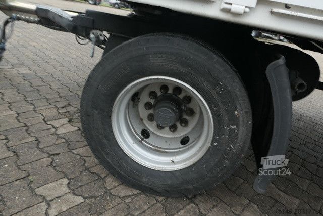Tilhenger med arbeidsplattform MEUSBURGER MPJ 3, Rampen, Luft-Lift, Bordwände, Container