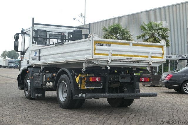 Autocamion basculant tridirecțional IVECO 120E EuroCargo 4x2, Meiller, Klima, AHK, Hydr.