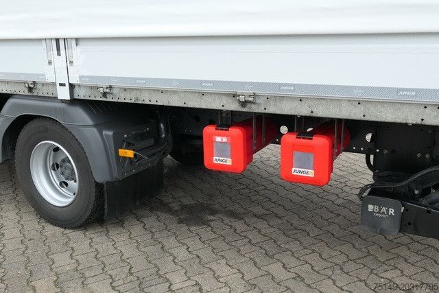 Бортовой грузовик с тентом MERCEDES-BENZ 1521 L Atego 4x2, LBW, Schiebeplane, Klima, Luft