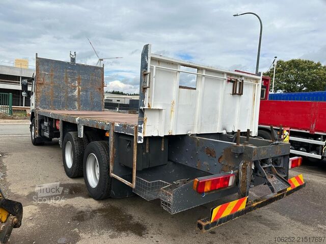 Trailer πλατφόρμας Volvo FM12-380 6x4 + HIAB 166 BS-3 CL + RADIO - STEEL...