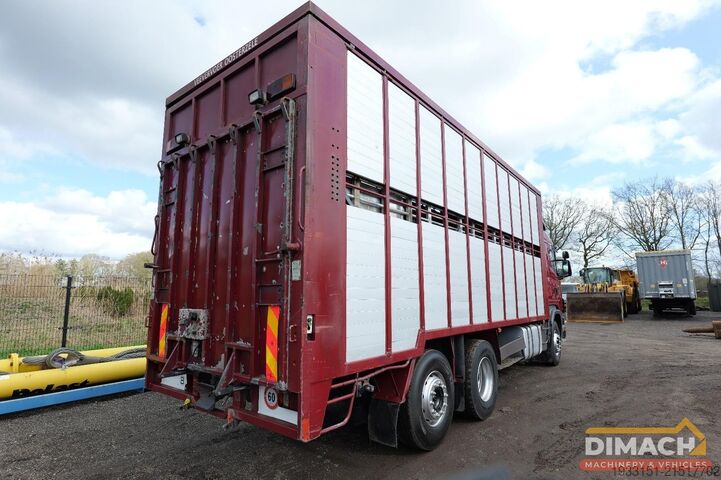 Liellopu pārvadāšana Scania 124G 420 Scania 124G 420 PK - Euro 3 - levendve...
