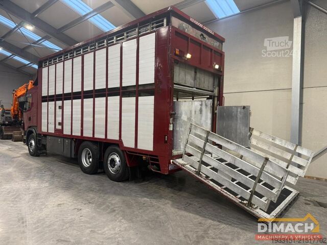 Liellopu pārvadāšana Scania 124G 420 Scania 124G 420 PK - Euro 3 - levendve...