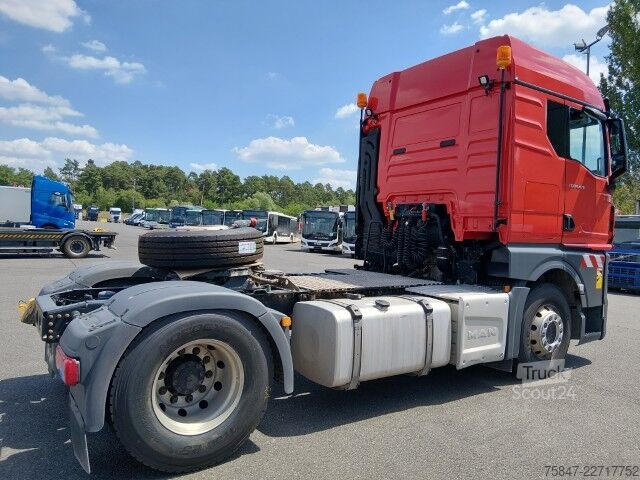 Standardowy ciągnik siodłowy MAN TGX 18.470 BL Kipphydraulik Retarder Alu