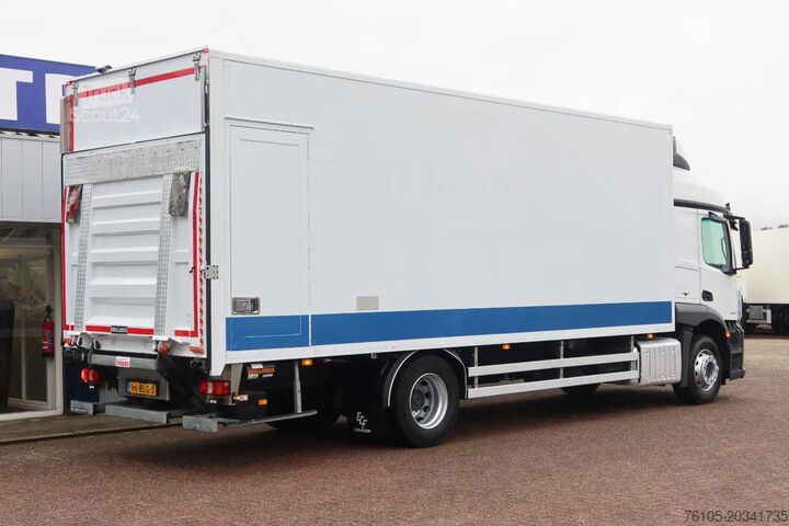 Koffer Mercedes-Benz Actros 1924 L Bak + Dhollandia klep 2000 KG + e...