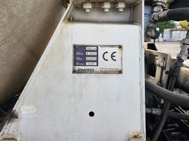 Автобетоносмеситель MAN 26.293 6x4 Betonmi. 8 cbm Intermix Trommel v2001
