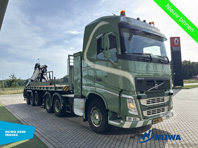 Estándar-SZM Volvo FH 460 6x4 i.c.m. ESVE oplegger met Palfinger E...
