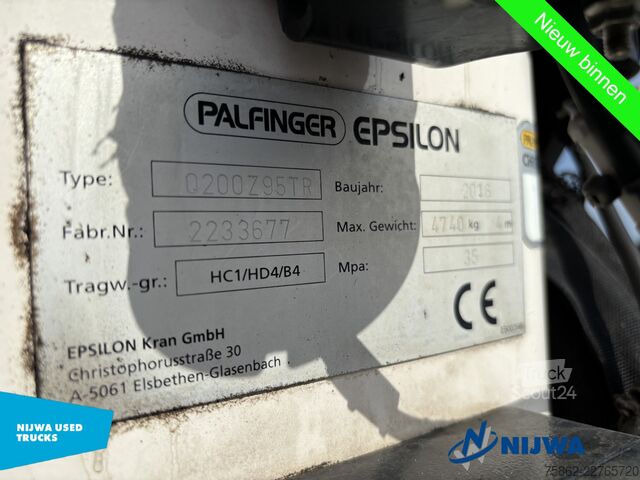 Estándar-SZM Volvo FH 460 6x4 i.c.m. ESVE oplegger met Palfinger E...