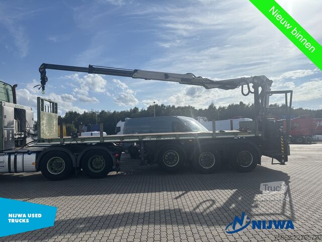 Estándar-SZM Volvo FH 460 6x4 i.c.m. ESVE oplegger met Palfinger E...