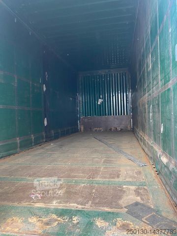 Ремарке със сменяемо купе KRONE WP 7,7 Wechselbrücke Pritsche + Plane