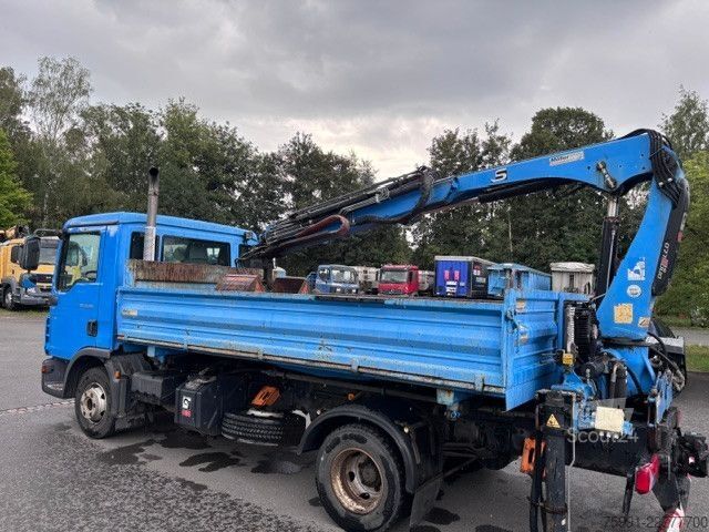 Savitvežis MAN TGL  12.180  Meiller 2SK Ladekran HIAP 077