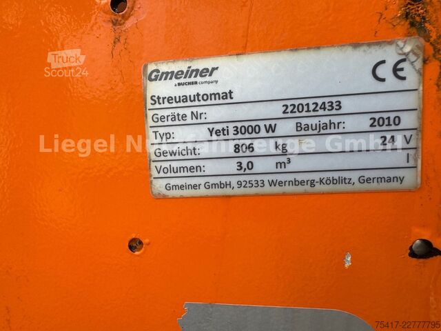 Overig  Gmeiner Yeti 3000 W Streuautomat
