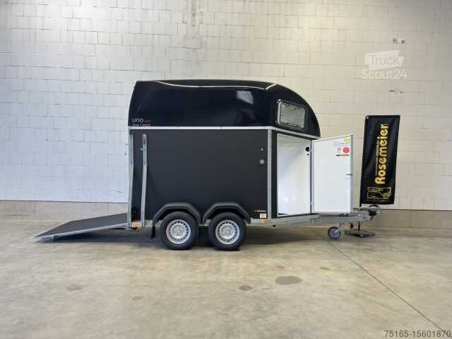 Remorque de transport de chevaux Böckmann Uno Esprit silv+bl SK ALB Pferdeanhänger