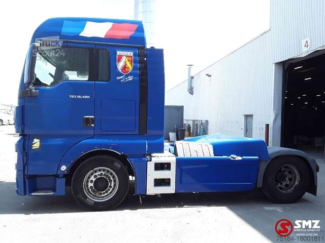 Standard tractor Man TGX 18.460 2tanks intarder 361000 km