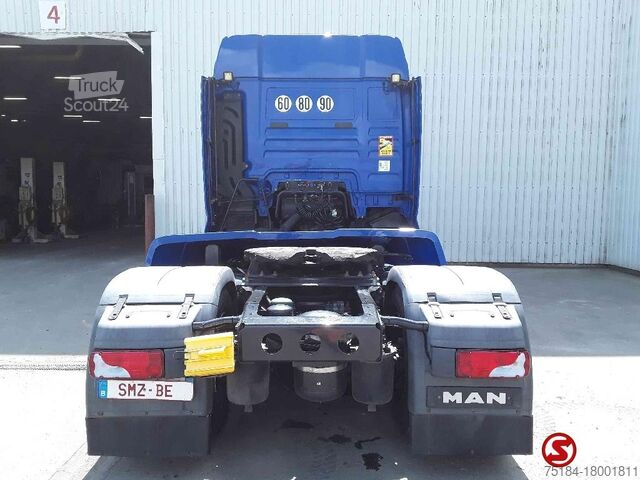 Standard tractor Man TGX 18.460 2tanks intarder 361000 km