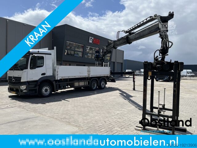 Laadplatform Mercedes-Benz ANTOS 2546 6X2 Bouwstoffenauto / Open laadbak v...