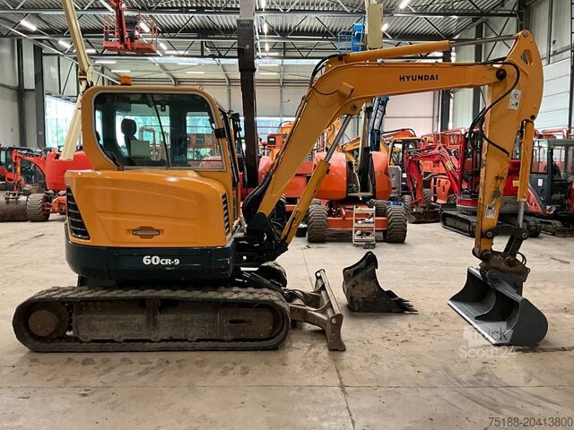 Μίνι εκσκαφέας Hyundai Robex 60 CR-9