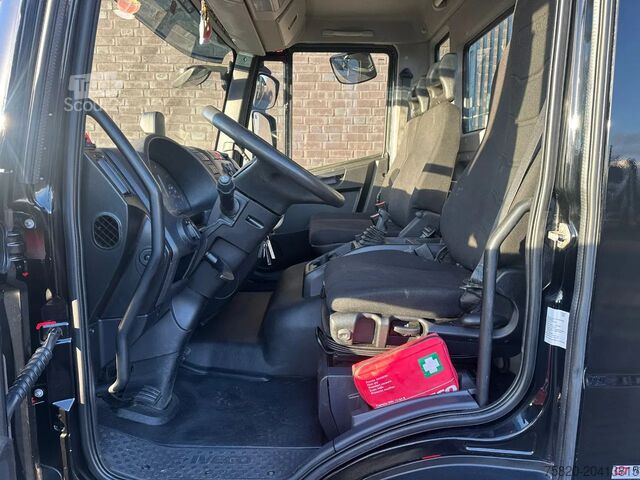 Autotransporter Iveco Eurocargo 12-60 OPRIJWAGEN / MACHINE TRANSPORTE...