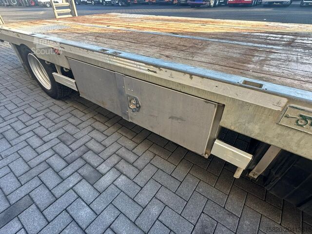 Autotransporter Iveco Eurocargo 12-60 OPRIJWAGEN / MACHINE TRANSPORTE...