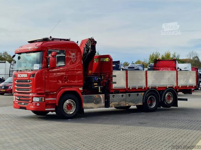 Vrachtwagen met kraan Scania G450 6x2*4 - HMF 2620 K5 Crane with remote - Re...