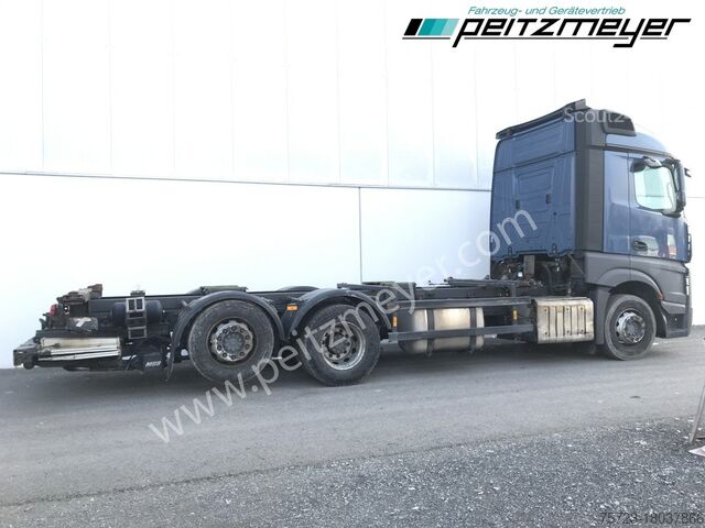 Camion porte-caisses amovibles Mercedes-Benz Actros 2542 LL BDF Getriebe+Retarder+AGR NEU