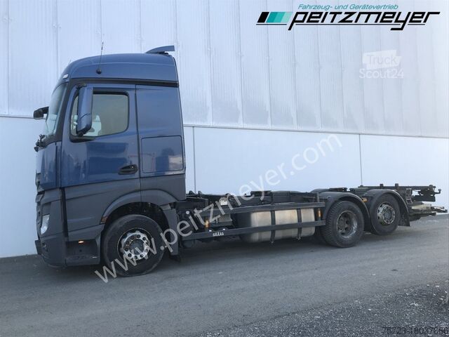 Camion porte-caisses amovibles Mercedes-Benz Actros 2542 LL BDF Getriebe+Retarder+AGR NEU