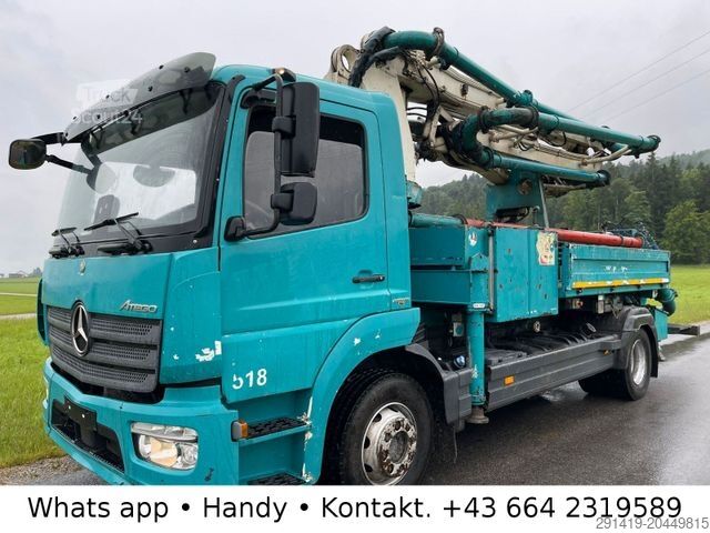 Autopompa per calcestruzzo MERCEDES-BENZ Atego 1527 4x2 Betonpumpe Bj 2017