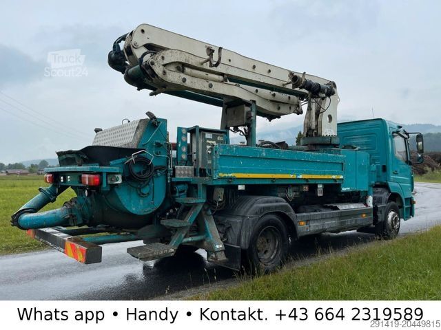 Autopompa per calcestruzzo MERCEDES-BENZ Atego 1527 4x2 Betonpumpe Bj 2017