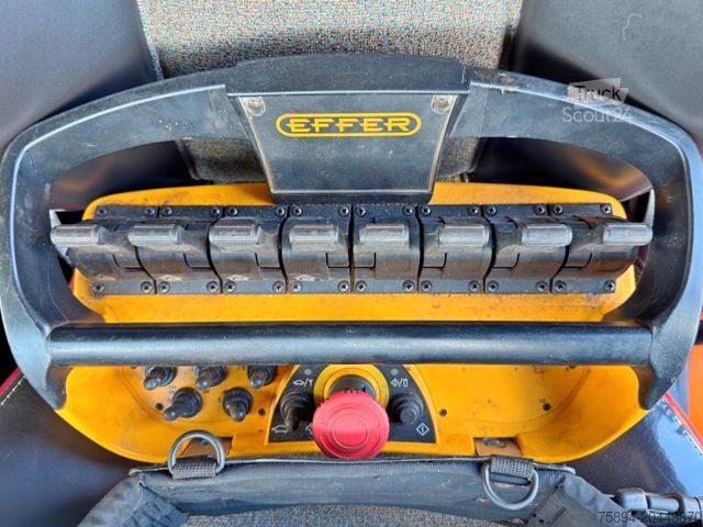 Żuraw samochodowy VOLVO FMX 450 Abschleppwagen 6,70 m *EFFER 175/4S*FUNK