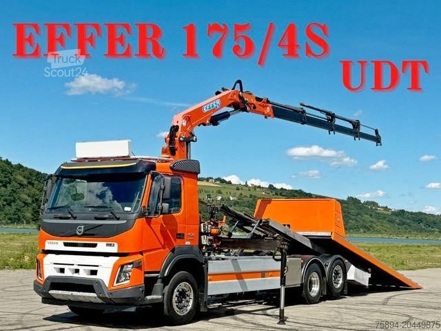 Laweta VOLVO FMX 450 Abschleppwagen 6,70 m *EFFER 175/4S*FUNK