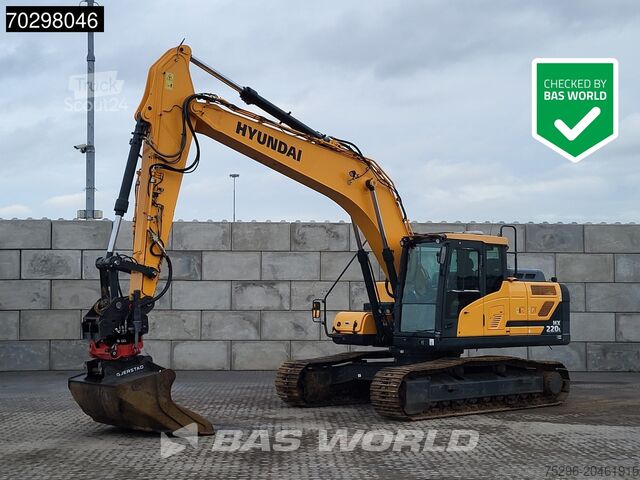 Pelle sur chenilles Hyundai HX220 L ROTOTILT