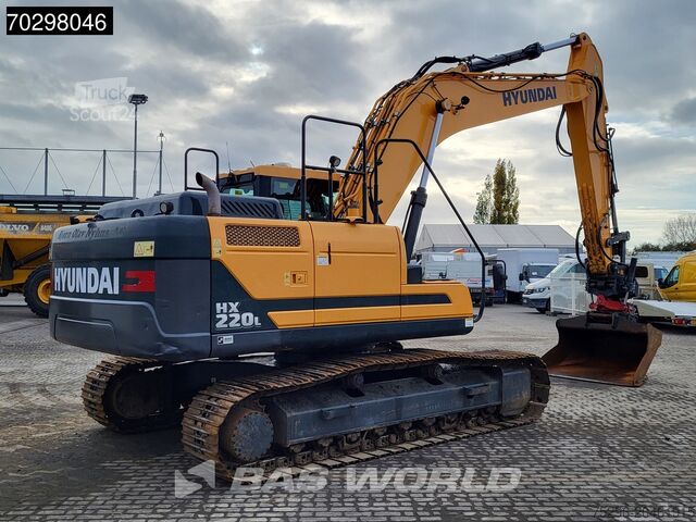 Pelle sur chenilles Hyundai HX220 L ROTOTILT