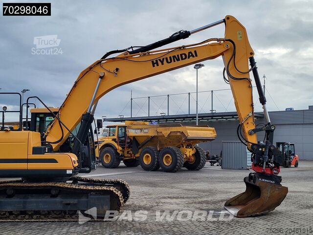 Pelle sur chenilles Hyundai HX220 L ROTOTILT