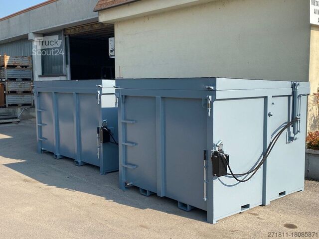 Roll-off container CONTAINER SCARRABILE NUOVO CON COPERCHIO