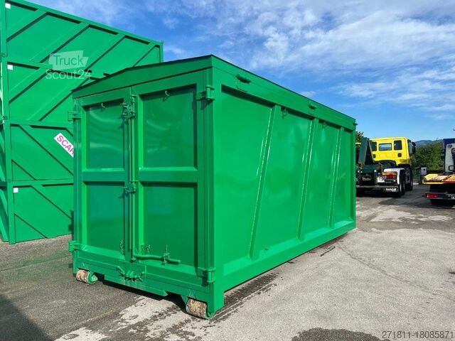 Roll-off container CONTAINER SCARRABILE NUOVO CON COPERCHIO