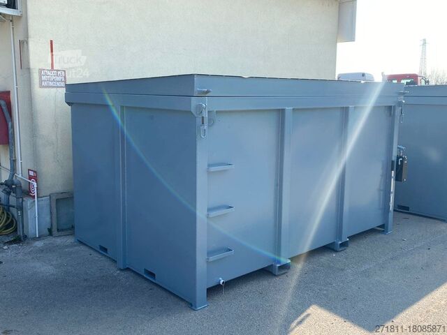 Roll-off container CONTAINER SCARRABILE NUOVO CON COPERCHIO